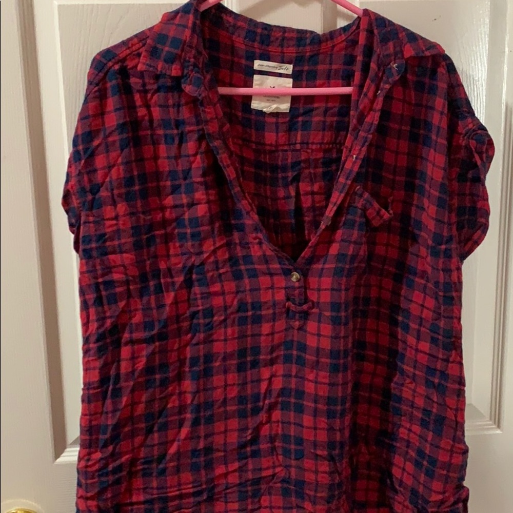 American eagle flannel shirt